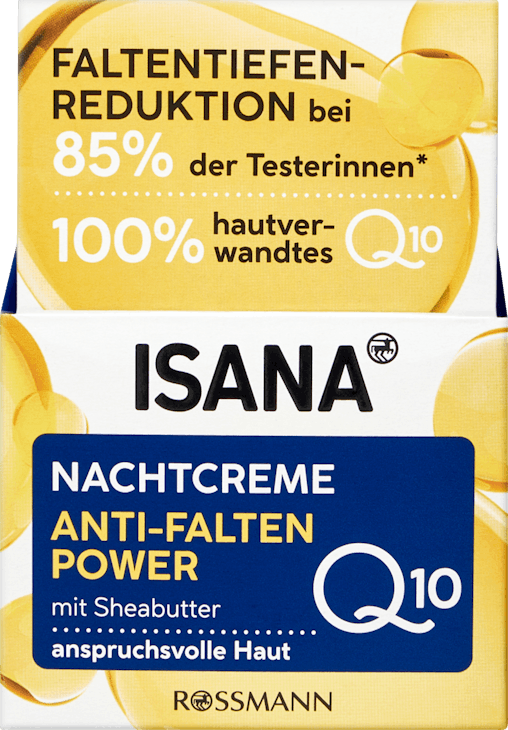 Crema da notte antirughe Q10 ISANA