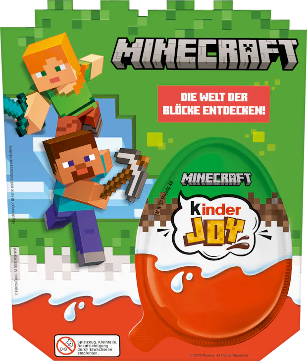 Kinder Joy Minecraft Ferrero