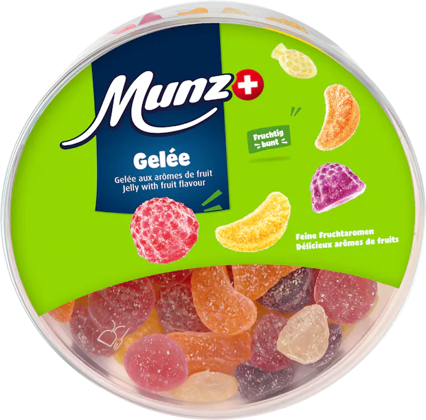 Gelée de fruits assortie Munz