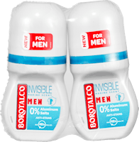 Déodorant roll-on Invisible Borotalco Men