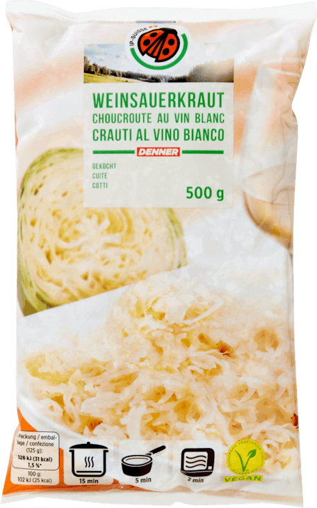 IP-SUISSE Choucroute au vin blanc cuite 