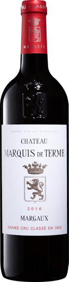 Château Marquis de Terme 4e Grand Cru Classé Margaux AOC Vorderseite
