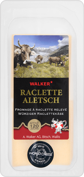 Raclette Walker Aletsch en tranches 