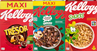 sur toutes les céréales Kellogg's en emballage individuel