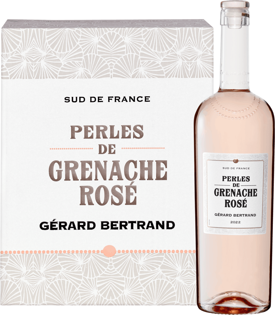 Pays | 75 Weinshop IGP Flaschen 6 Gérard Grenache Perles d\'Oc Denner de cl à Bertrand Rosé -