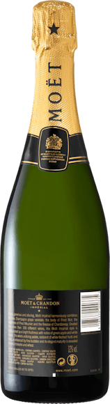 Moët & Chandon Impérial Brut Champagne AOC
 (Face arrière)