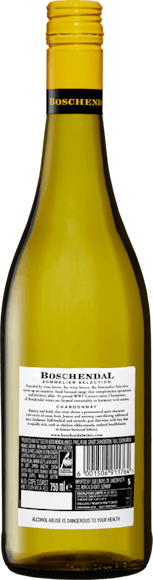 Boschendal Chardonnay Sommelier Selection (Rückseite)