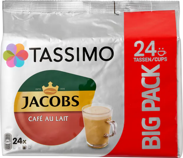 Capsule di caffè Tassimo Café au Lait Jacobs