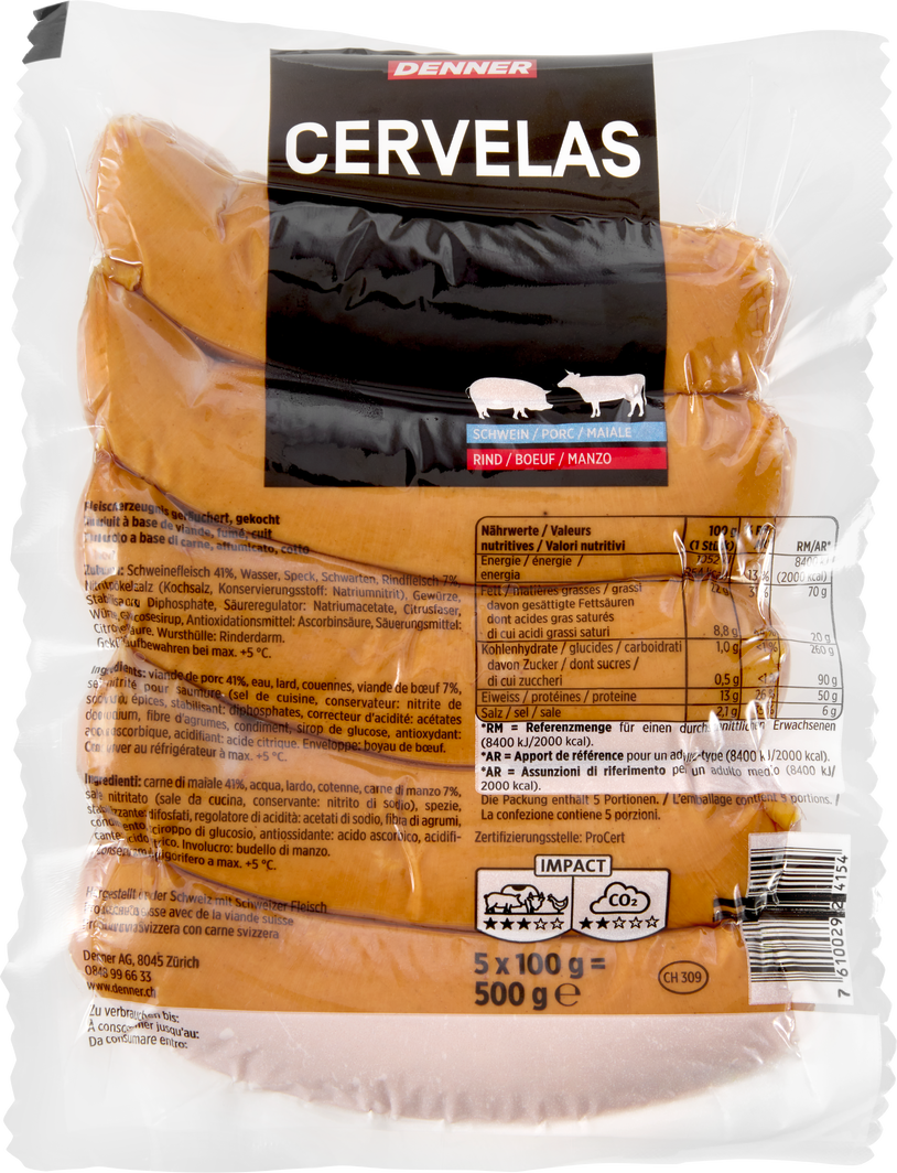 Denner Cervelas