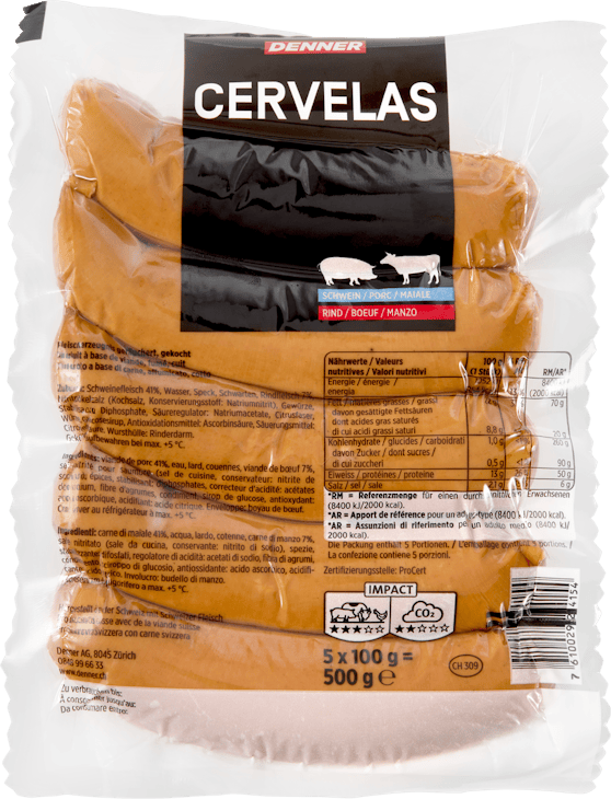 Denner Cervelas