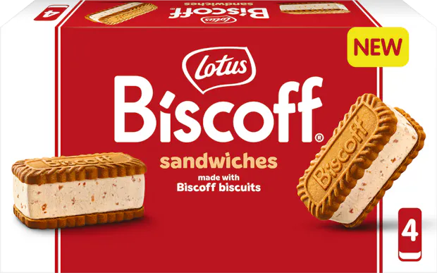 Lotus Biscoff Sandwiches