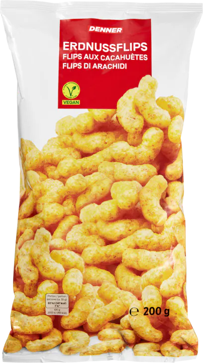 Flips di arachidi Denner