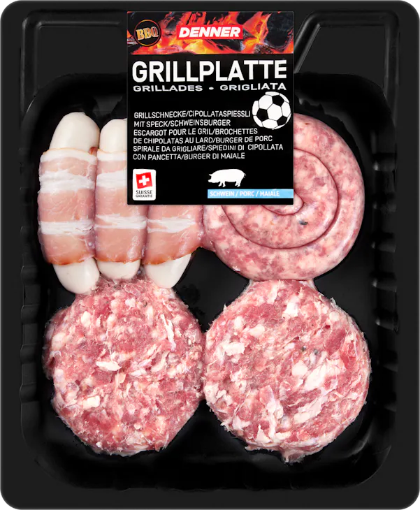 Denner BBQ Grillplatte 