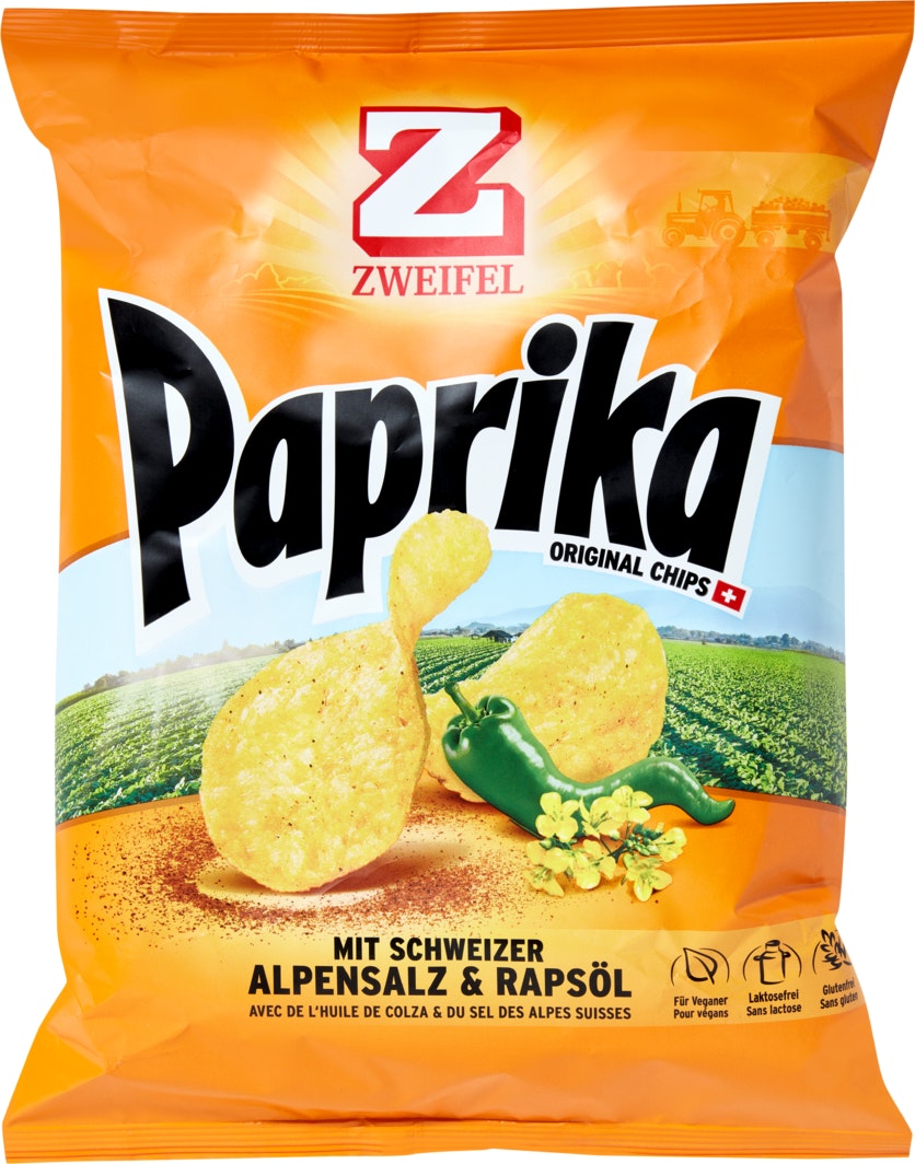Zweifel Chips Original Paprika Snack Apero Aktionen bei...