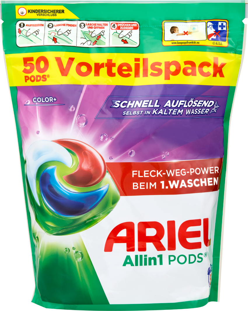 Ariel Waschmittel All in 1 Pods Color+