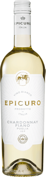 Epicuro Bianco Chardonnay/Fiano Puglia IGP Vorderseite