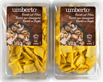 Umberto Ravioli mit Pilzen Umberto Ravioli mit Pilzen