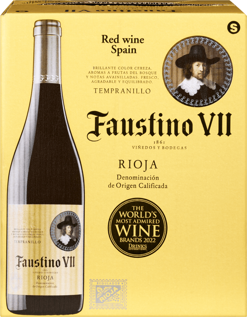cl Flaschen Rioja Denner DOCa 6 - Faustino Weinshop VII 75 Tempranillo | à