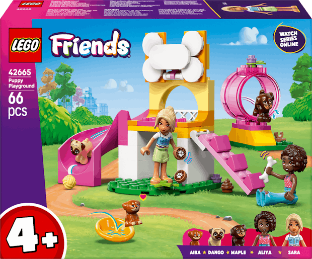 L’aire de jeux des bébés chiens Lego Friends 