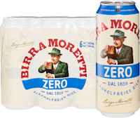 Birra Moretti Zero