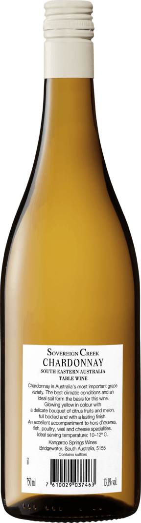 Sovereign Creek Denner Weinshop Flaschen | 75 cl à - 6 Chardonnay