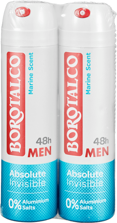 Deodorante spray Absolute Invisible Borotalco Men