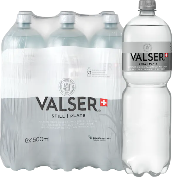 Valser Silence Acqua minerale naturale 6x1.5l