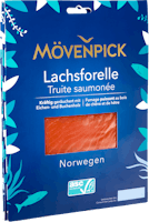 Truites saumonées fumées ASC Mövenpick