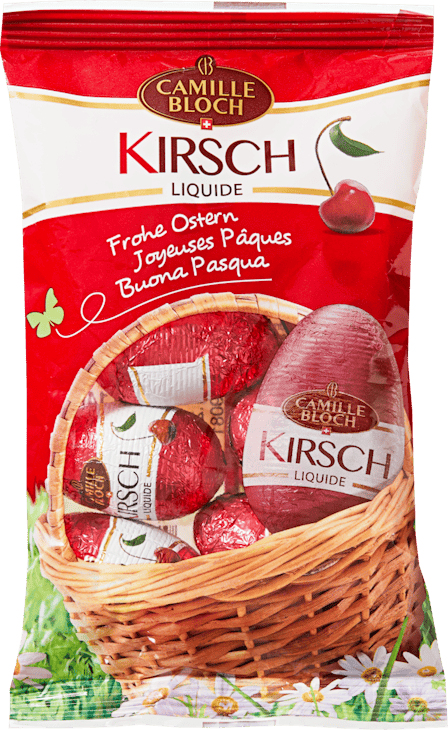 Petits œufs en chocolat Kirsch Camille Bloch