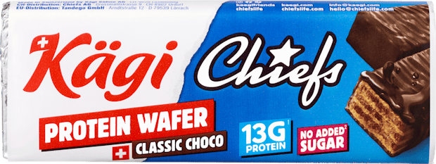 Kägi Chiefs Proteinwaffel Classic Choco