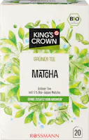 KingSC Tisane aux herbes bio Matcha