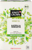 KingSC Tisane aux herbes bio Matcha