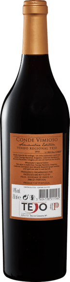 Conde Vimioso Sommelier Edition Vinho Regional Tejo (Face arrière)