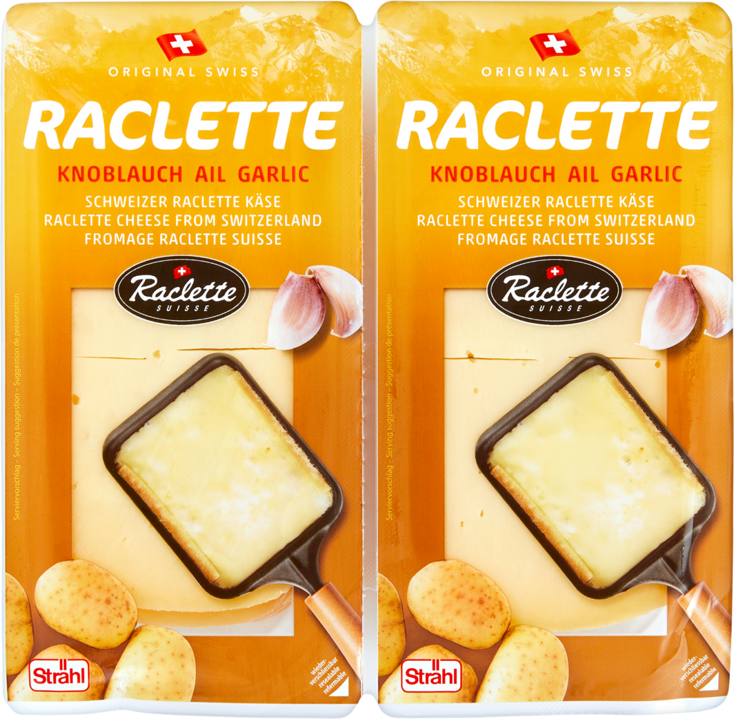 Original Swiss Raclette Knoblauch