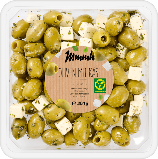 Olives vertes au fromage Mmmh