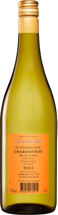 Le Charme d’Oc Verger du Soleil Chardonnay Pays d’Oc IGP