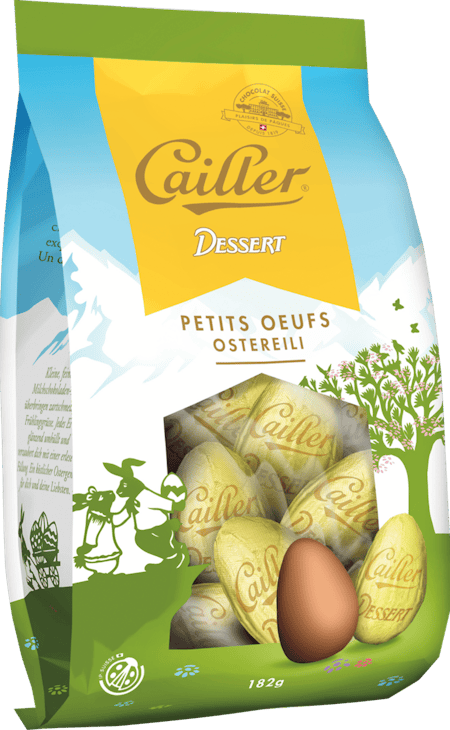 Petits œufs Dessert Cailler
