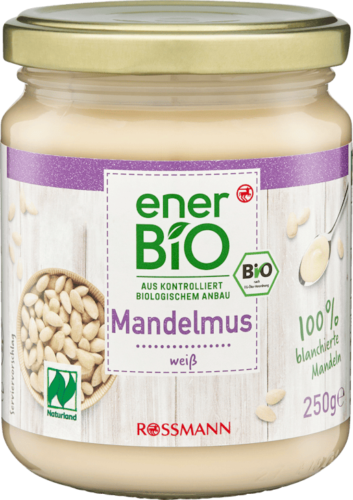 Crème d’amandes blanche enerBio 