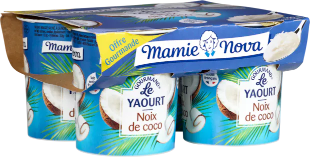 Yaourt Noix de coco Mamie Nova