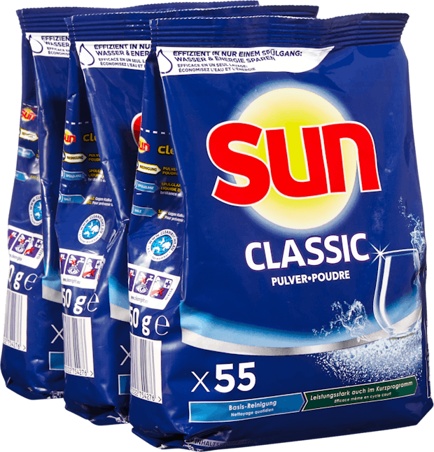 Poudre lave-vaisselle Classic Sun