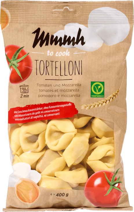 Mmmh Tortelloni Tomaten Mozzarella 
