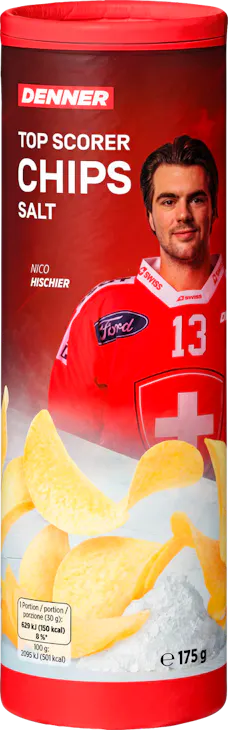 Denner Top Scorer Chips Salt