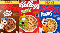 su tutti i cereali Kellogg's in confezione singola