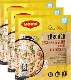 Maggi Mix Gewürzmischung für Zürcher Geschnetzeltes Maggi Mix Gewürzmischung für Zürcher Geschnetzeltes