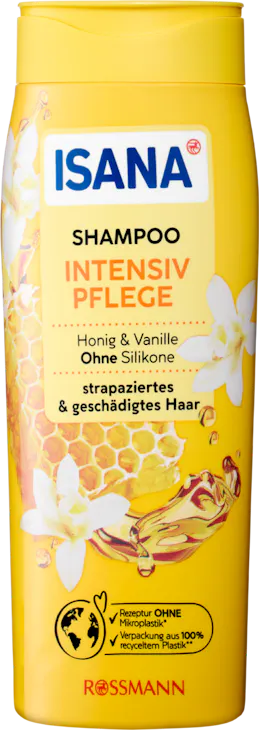 ISANA Shampoo Intensiv-Pflege Honig & Vanille