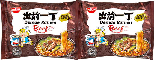 Nissin Demae Ramen Beef - Plats Précuisinés - Actions Chez