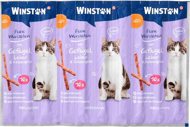 Snack gatti Würstel deliziosi Winston