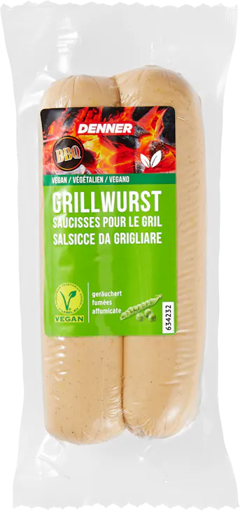 Denner BBQ vegane Grillwurst