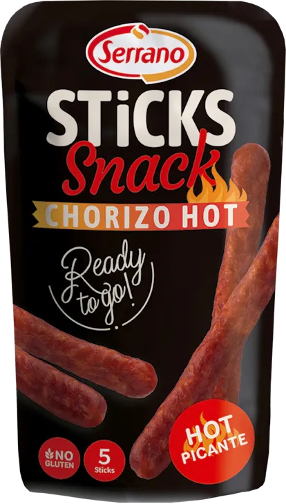 Serrano Sticks Snack Chorizo