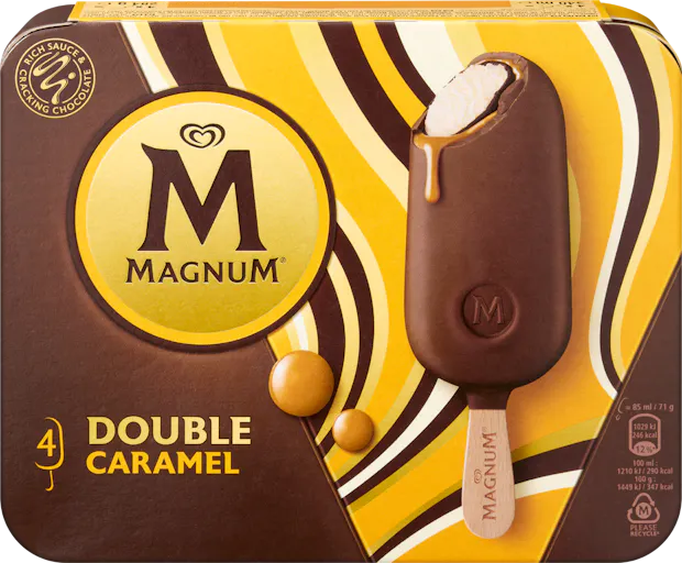 Gelato Double Caramel Magnum